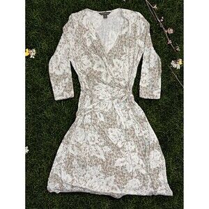 Tommy Bahama Faux Wrap Dress Sz S Floral Womens Stretchy